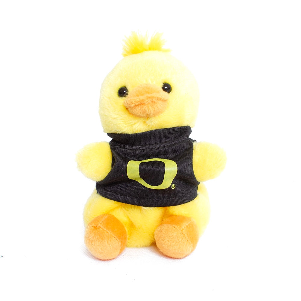 Classic Oregon O, Spirit Product, Yellow, Plush, Gifts, 5", Duck, Aurora, Palm Pals, 834418